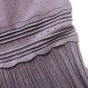 dorlean scallop trim skater dress